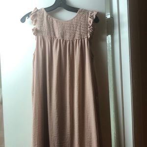 Rose gold dress